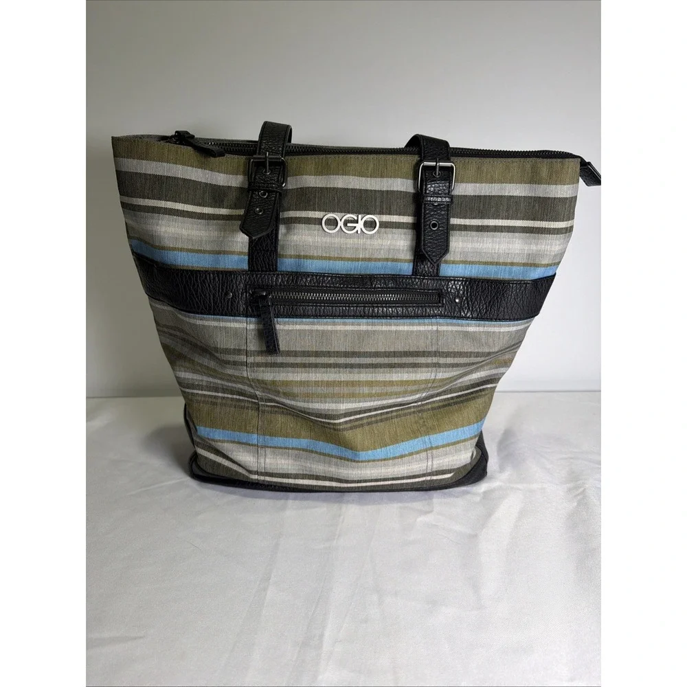 OGIO Tote Olivia Sedona Striped Laptop Bag Padded